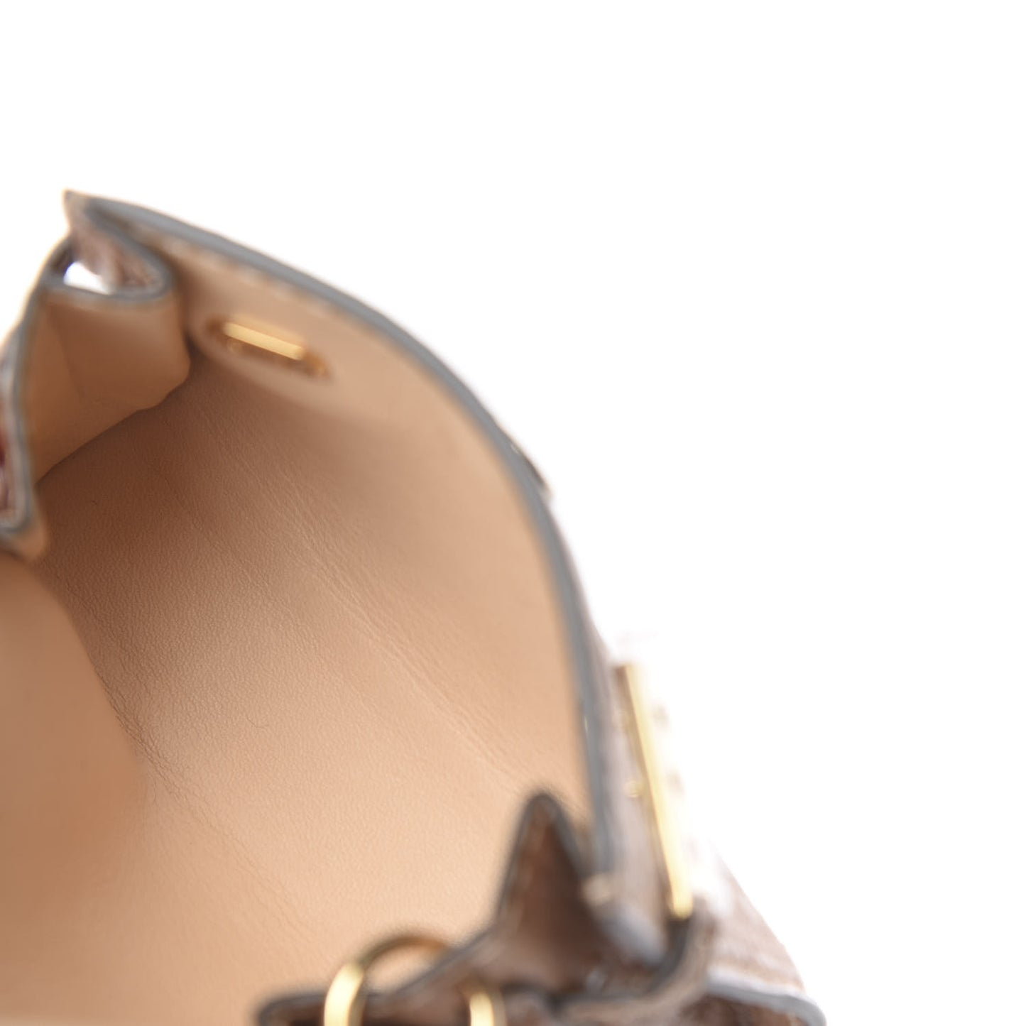 Ostrich Mini Tempete Bag Charm