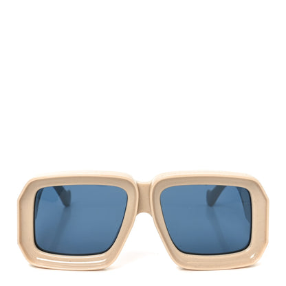 Loewe Acetate Paula's Ibiza Dive In Mask Sunglasses LW40064U Beige 2 of 7