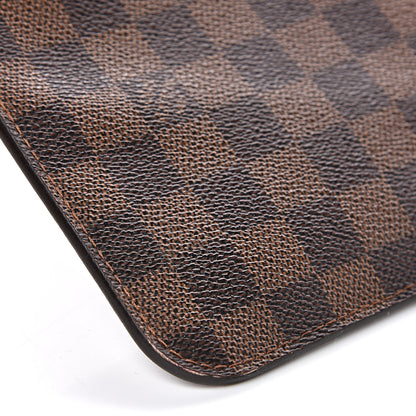 Louis Vuitton Damier Ebene Neverfull MM GM Pochette Rose Ballerine 8 of 13
