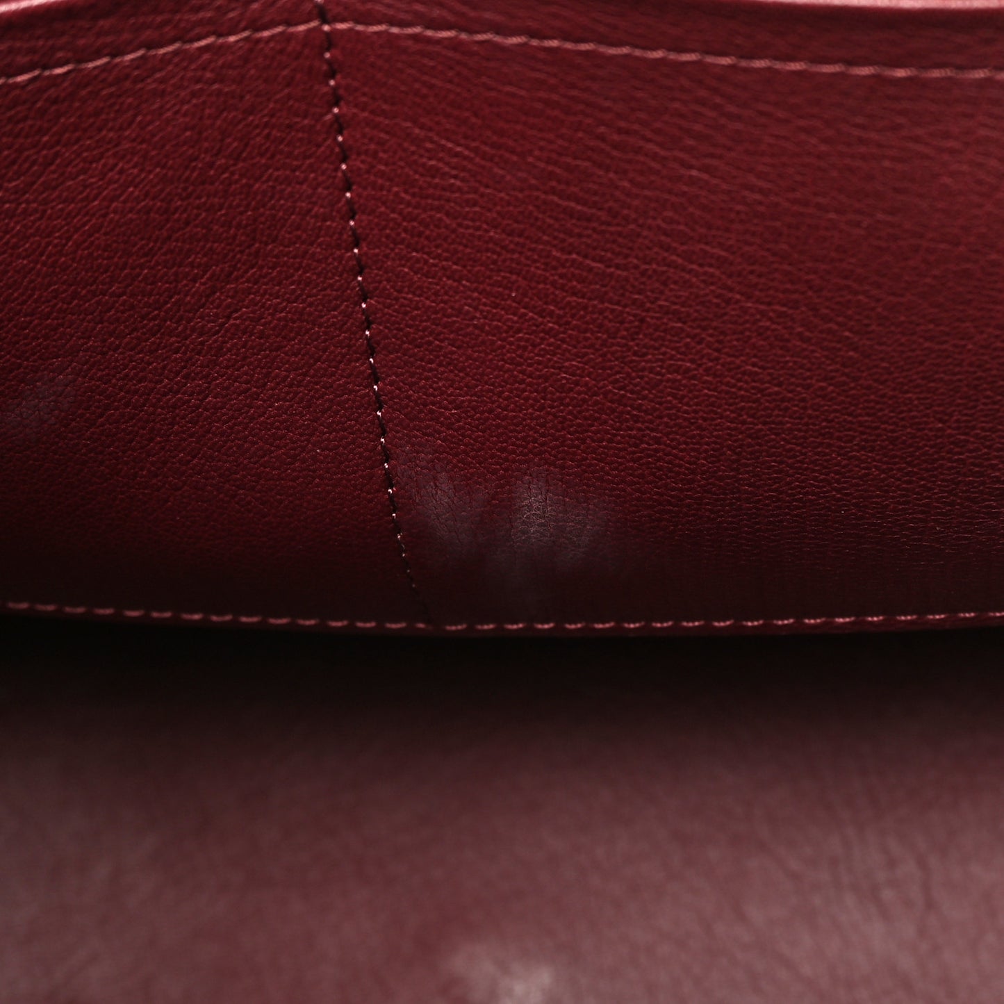 Ostrich Lizard Majestueux Tote MM Bordeaux