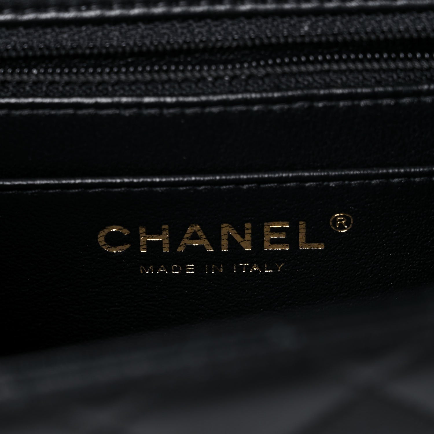 Chanel Lambskin Quilted Mini Square Flap Black 6 of 11