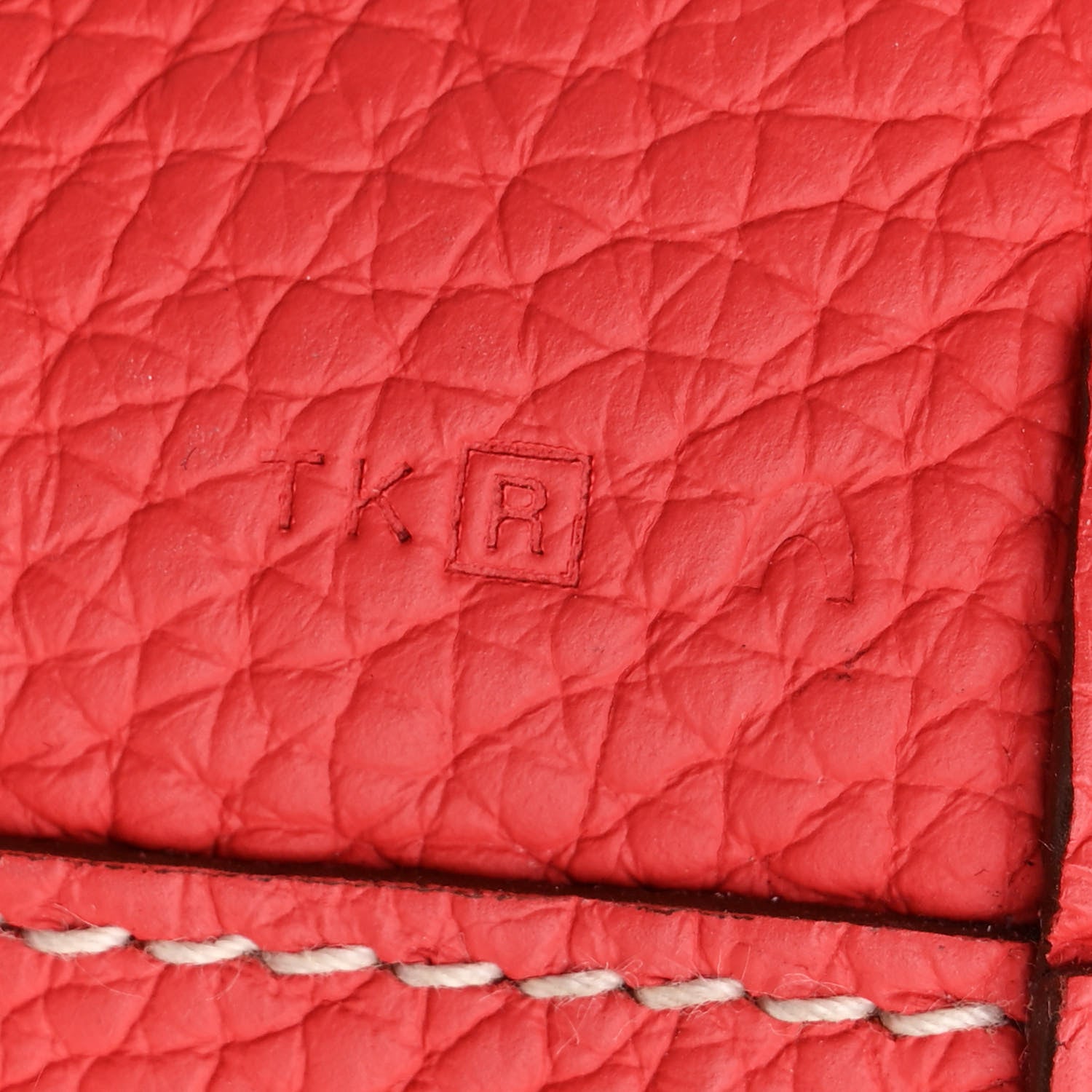 Hermes Taurillon Clemence Double Sens 45 Reversible Tote  Rubis Rose Jaipur 11 of 18