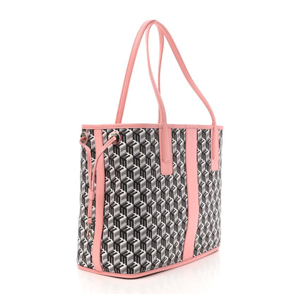 MCM Visetos Medium Liz Reversible Shopper Tote Pink 5 of 15