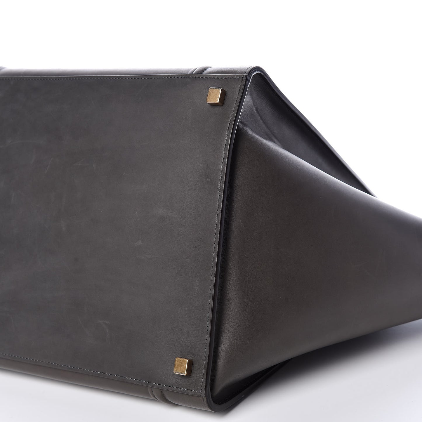 Smooth Calfskin Medium Phantom Luggage Grey