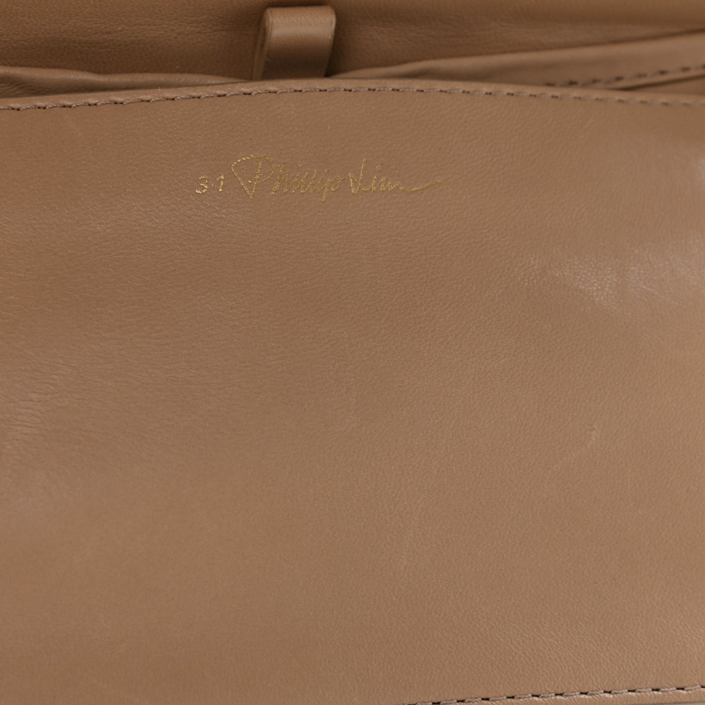 Calfskin Alix Soft Flap Clutch Fawn