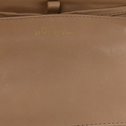 3.1 Phillip Lim Calfskin Alix Soft Flap Clutch Fawn 12 of 14
