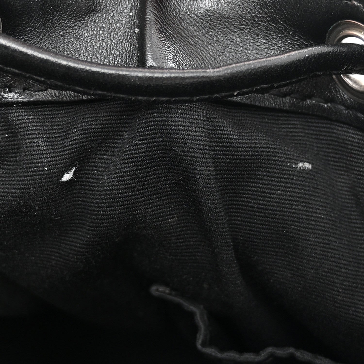 Saint Laurent Calfskin Y Quilted Monogram Small Loulou Backpack Black 13 of 14