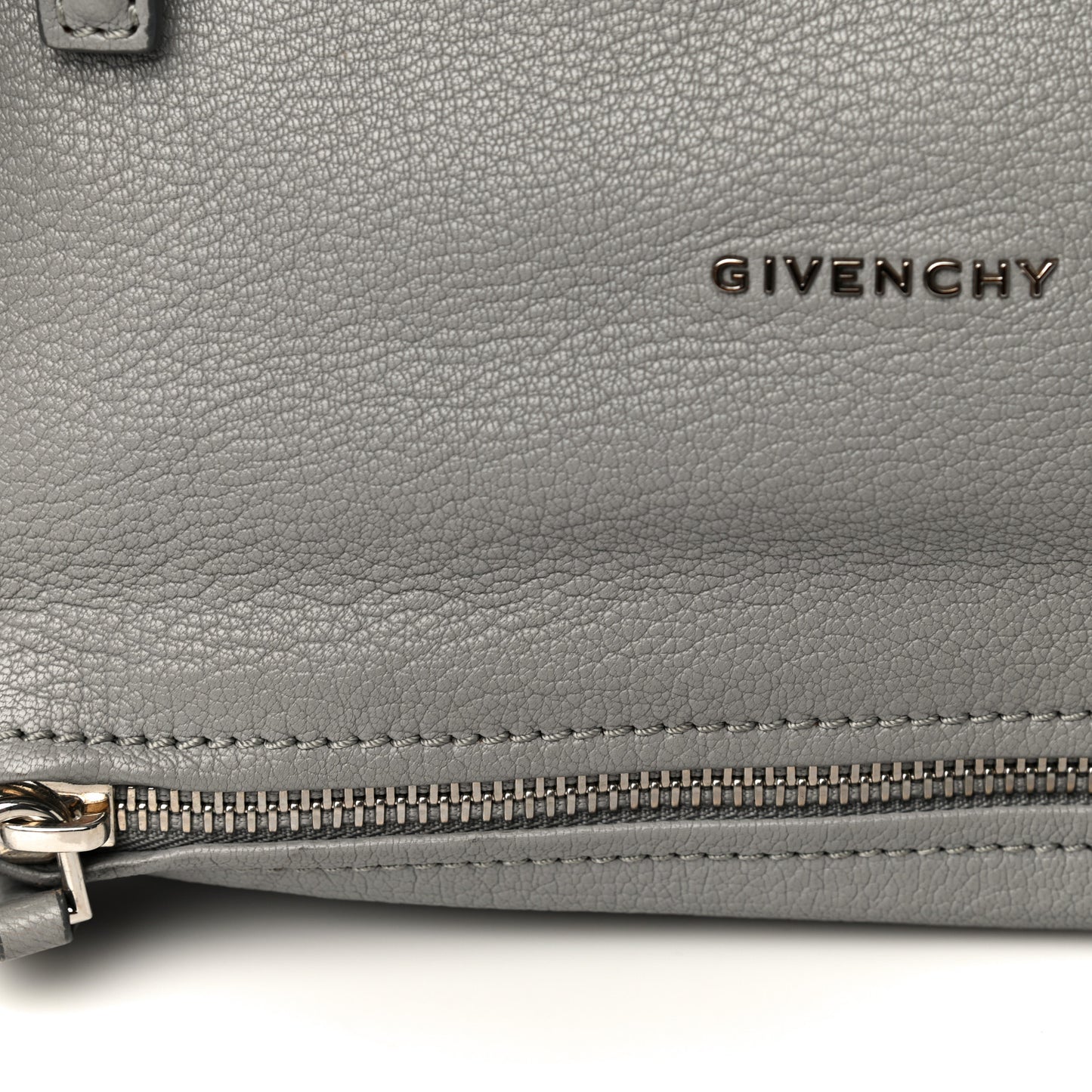 Sugar Goatskin Small Pandora Dove Grey