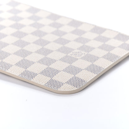 Louis Vuitton Damier Azur Neverfull MM GM Pochette Rose Ballerine 7 of 10