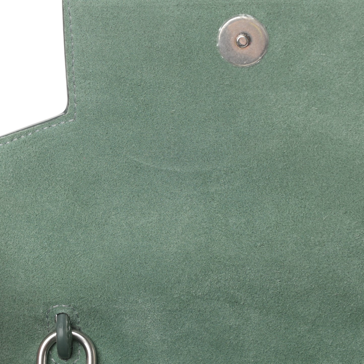 Grained Calfskin Nano Belt Bag Celadon