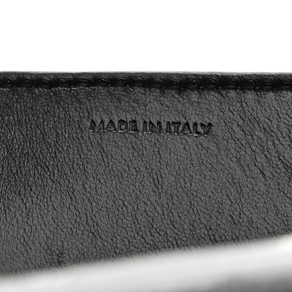 Celine Shiny Lizard Maillon Triomphe Clutch Black 7 of 7