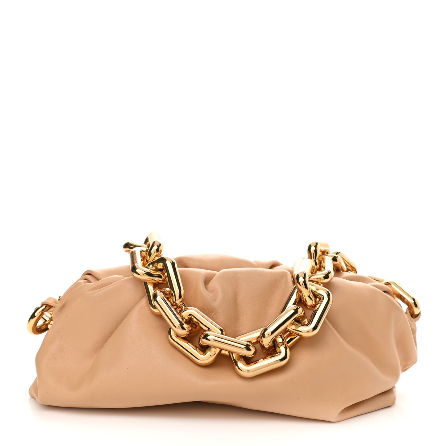 Calfskin The Pouch Chain Almond