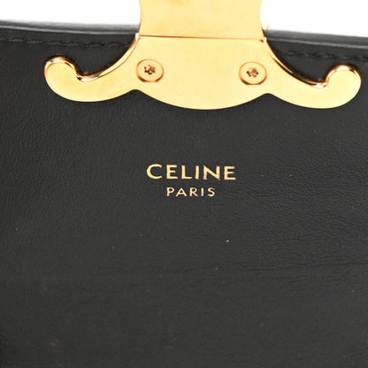 Celine Shiny Calfskin Mini Triomphe Black 6 of 16