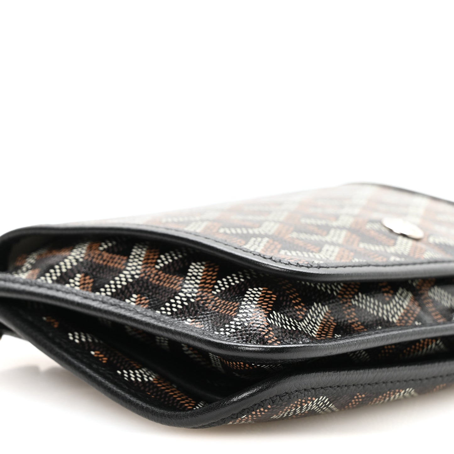 Goyardine Plumet Wallet Clutch Black