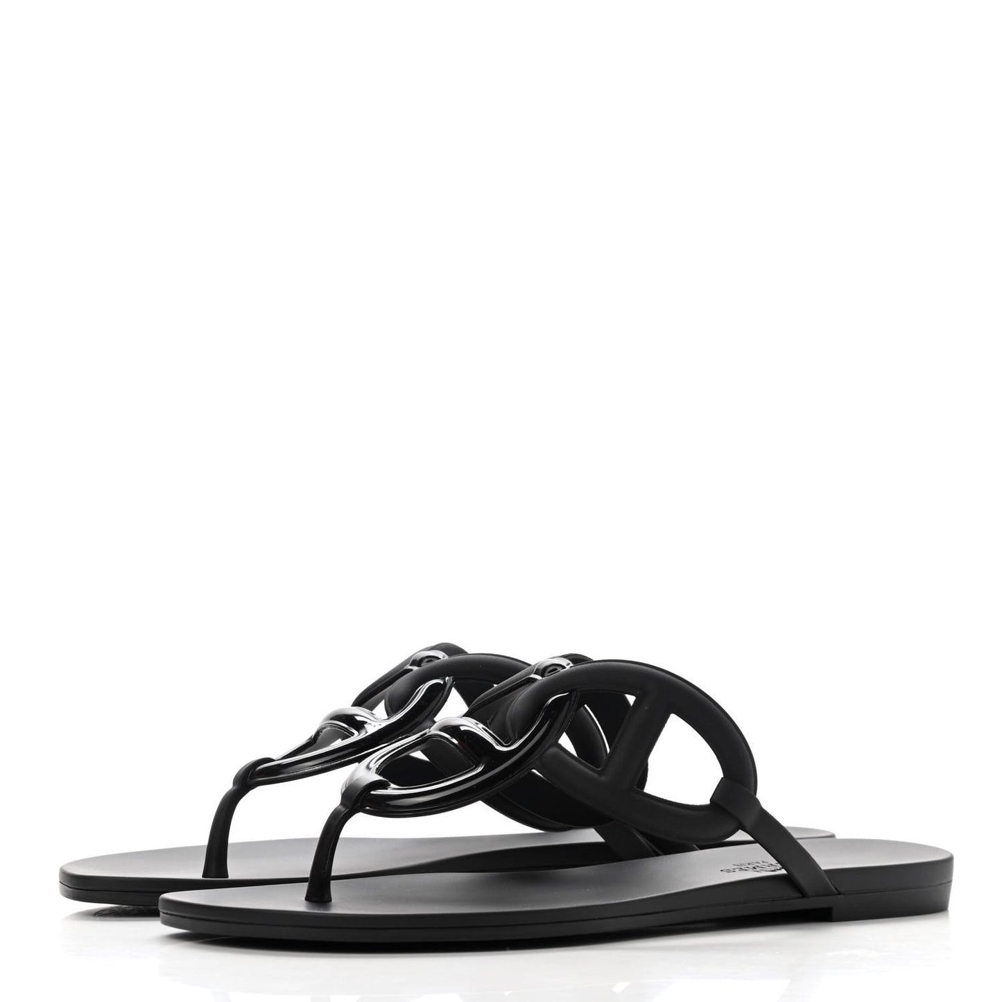 Rubber Womens Egerie Sandals 37 Black
