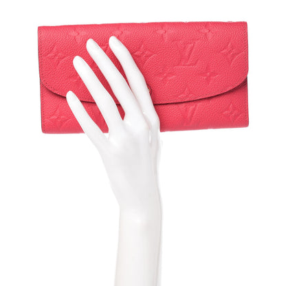 Louis Vuitton Empreinte Emilie Wallet Hot Pink 2 of 7