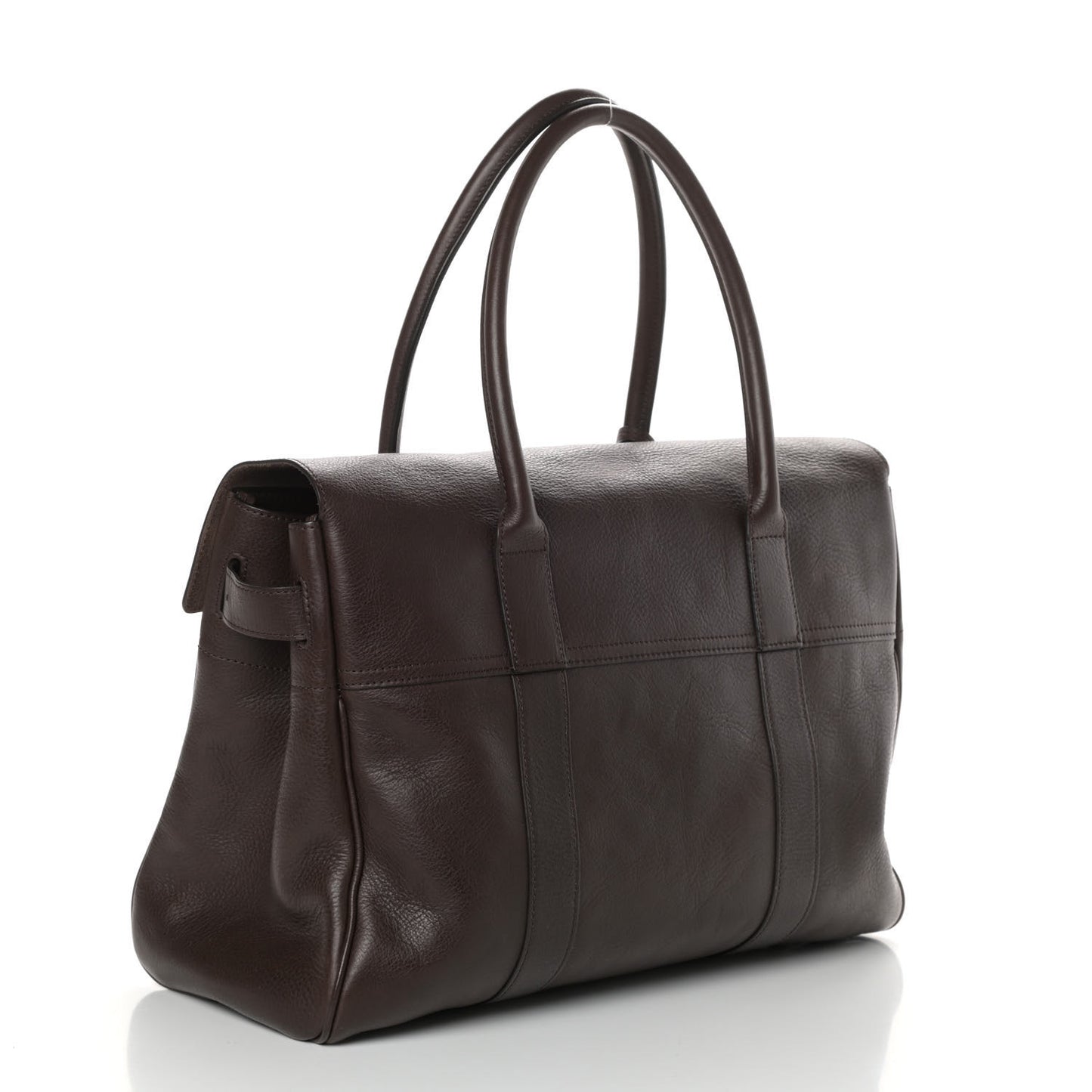 Classic Grain Calfskin Bayswater Chocolate