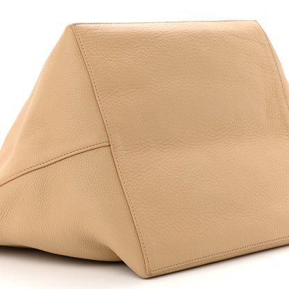 The Row Grained Calfskin Park Tote Three Beige 10 of 11