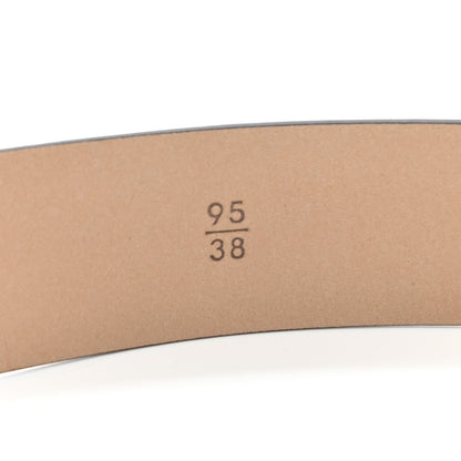 Chanel Calfskin Belt 95 38 Black 4 of 7