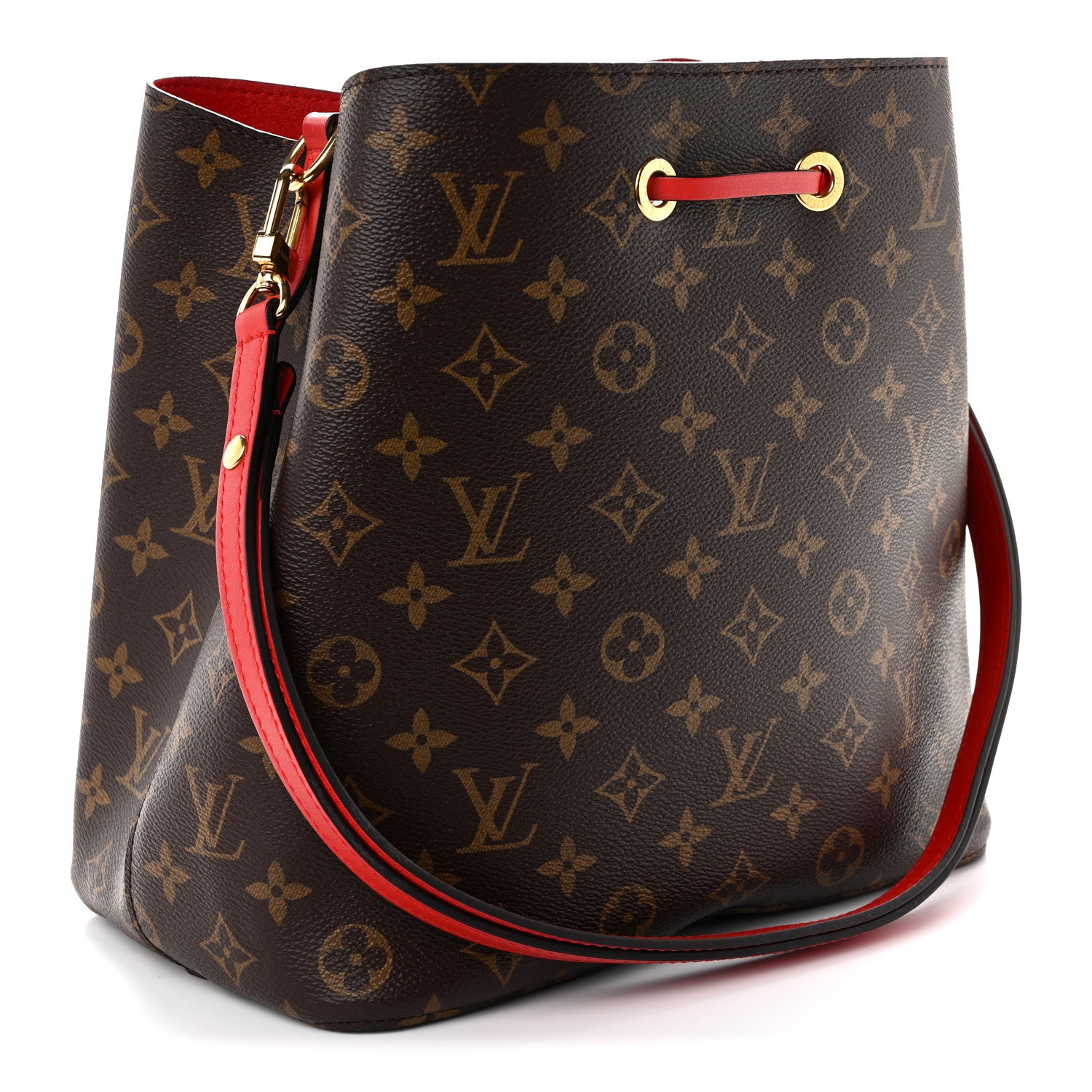 Louis Vuitton Monogram Neonoe MM Coquelicot 3 of 10