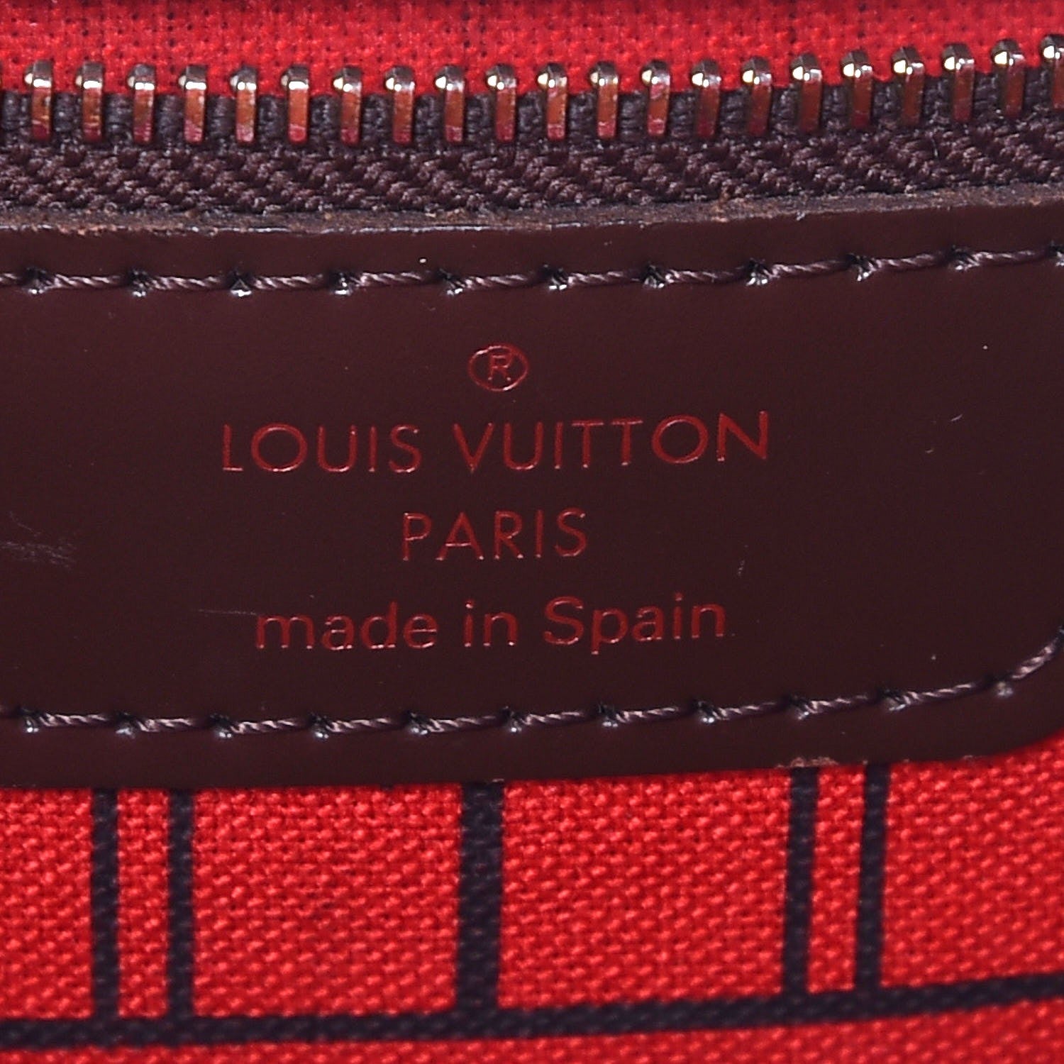Louis Vuitton Damier Ebene Neverfull MM 6 of 7