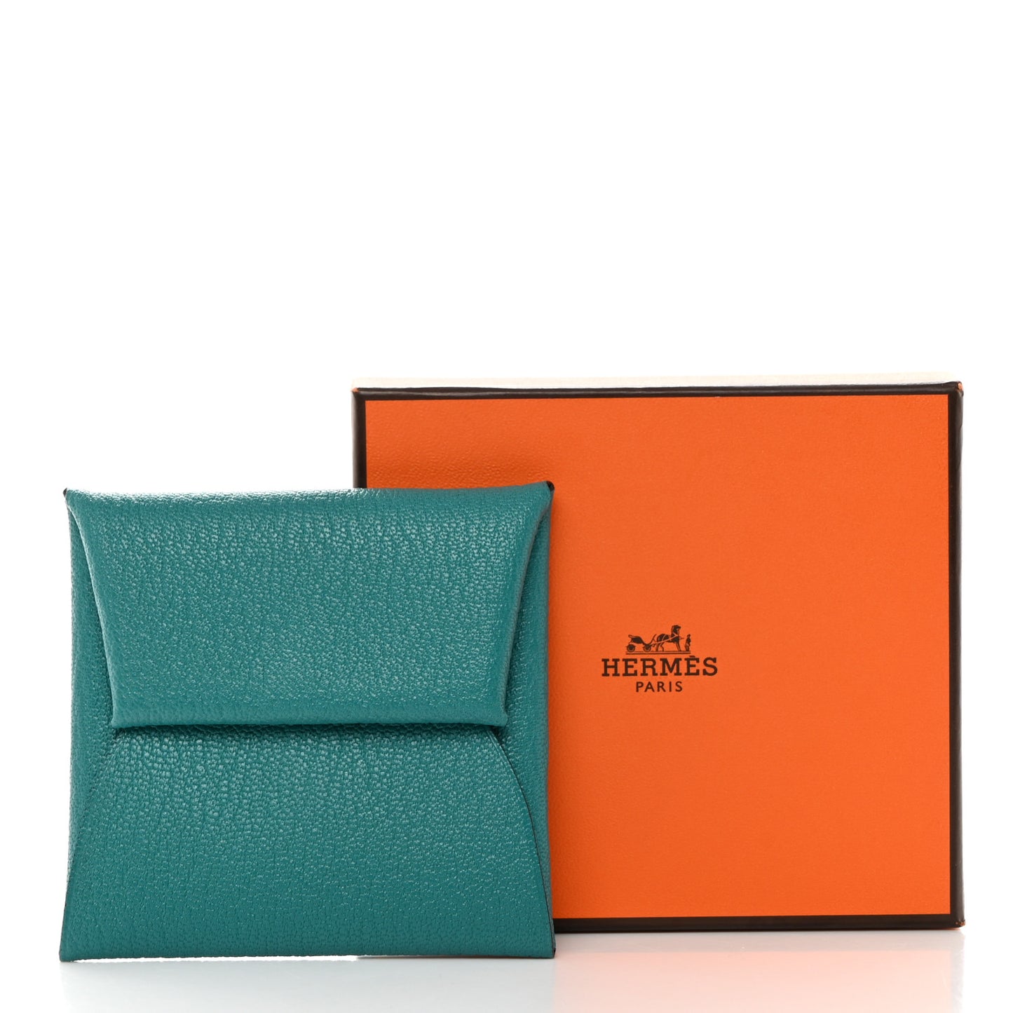 Chevre Mysore Bastia Coin Purse Vert Bosphore