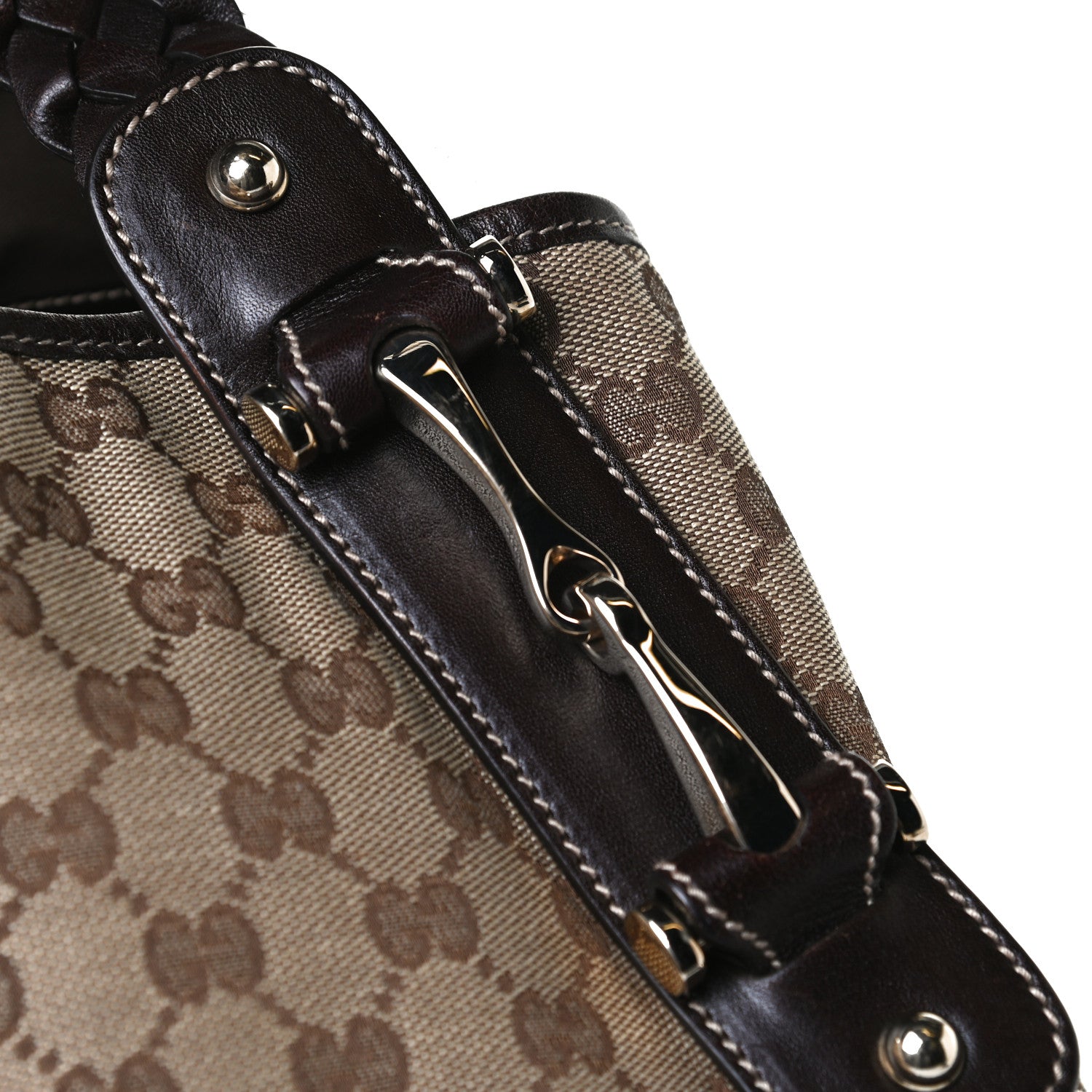 Gucci Monogram Medium Pelham Shoulder Bag Dark Brown 13 of 15