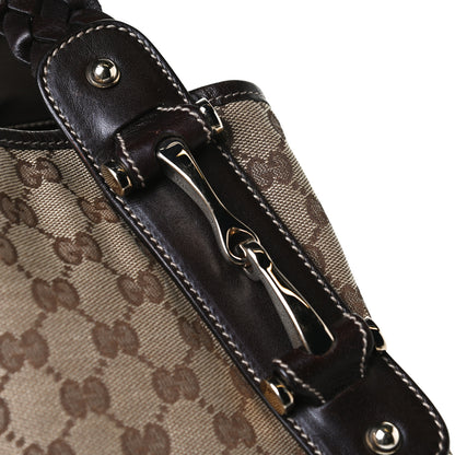 Gucci Monogram Medium Pelham Shoulder Bag Dark Brown 13 of 15