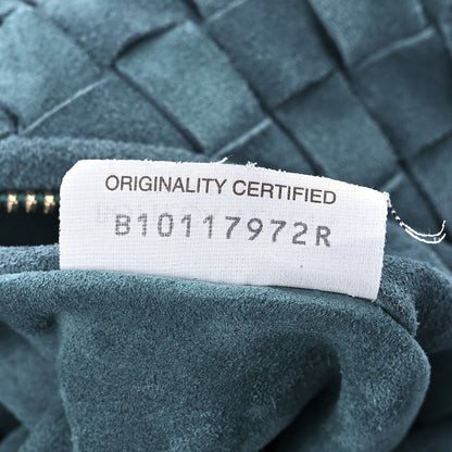 Bottega Veneta Suede Calfskin Intrecciato Teen Jodie Hobo Scuba 7 of 9