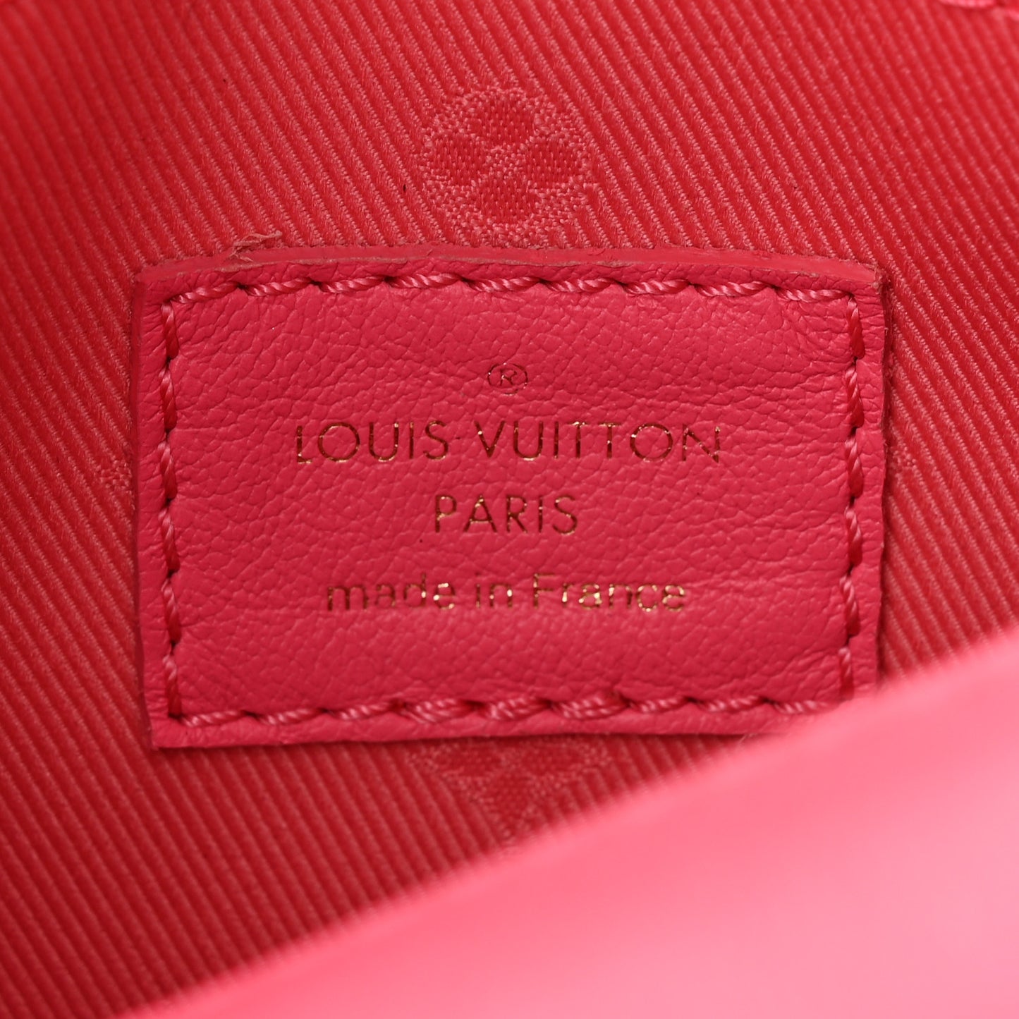 Calfskin Bubblegram Over The Moon  Dragon Fruit