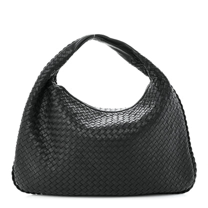 Bottega Veneta Nappa Intrecciato Large Veneta Hobo Black 1 of 10