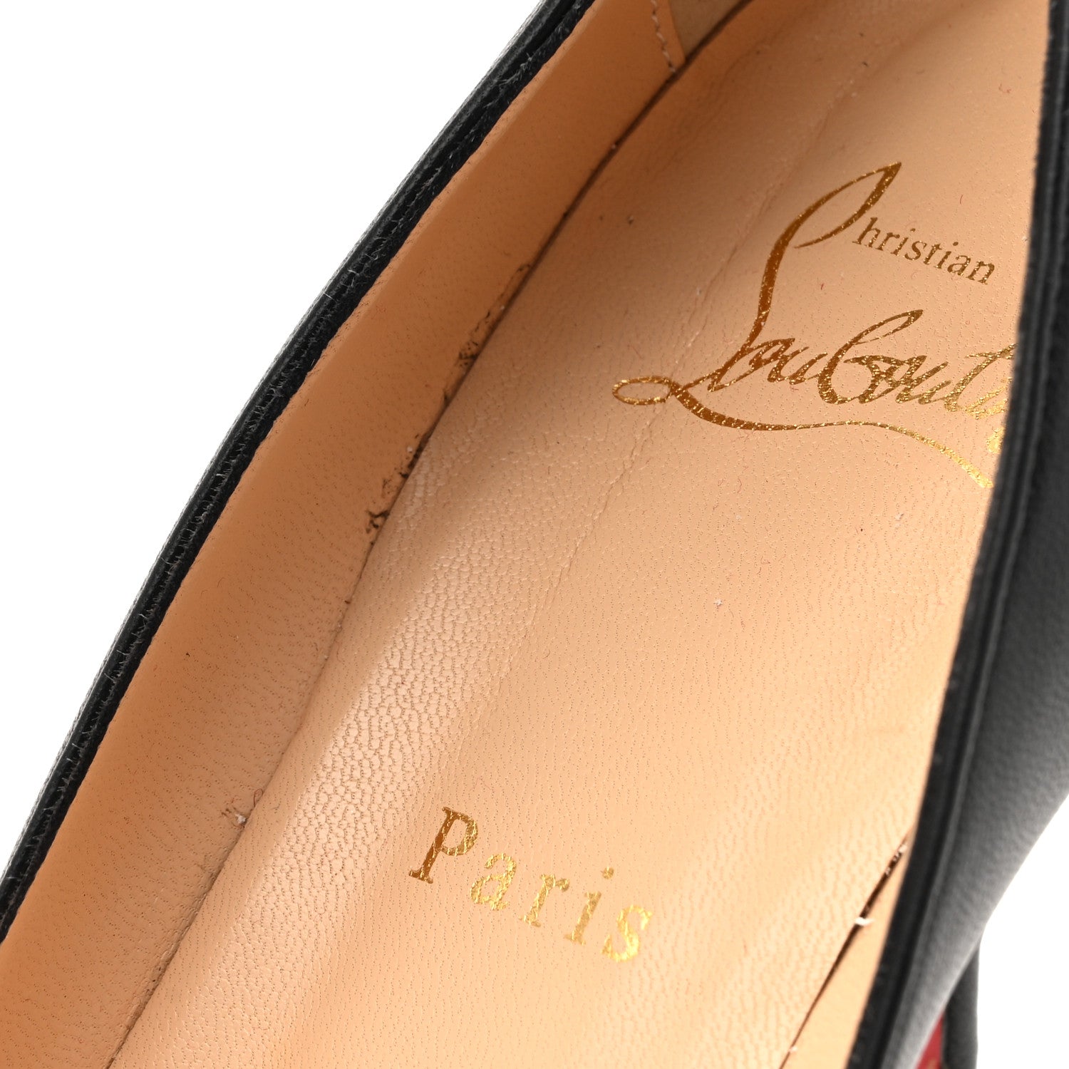 Christian Louboutin Nappa Clare 80 Pumps 38 Black 9 of 10
