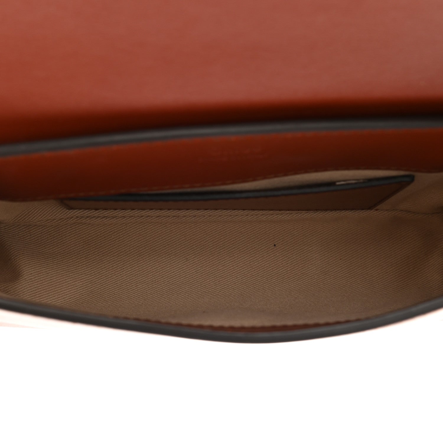 Chloe Calfskin Suede C Belt Bag Sepia Brown 5 of 10