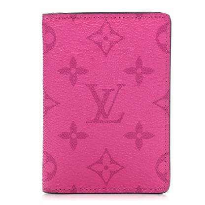 Louis Vuitton Taigarama Pocket Organizer NM Fuchsia 1 of 7