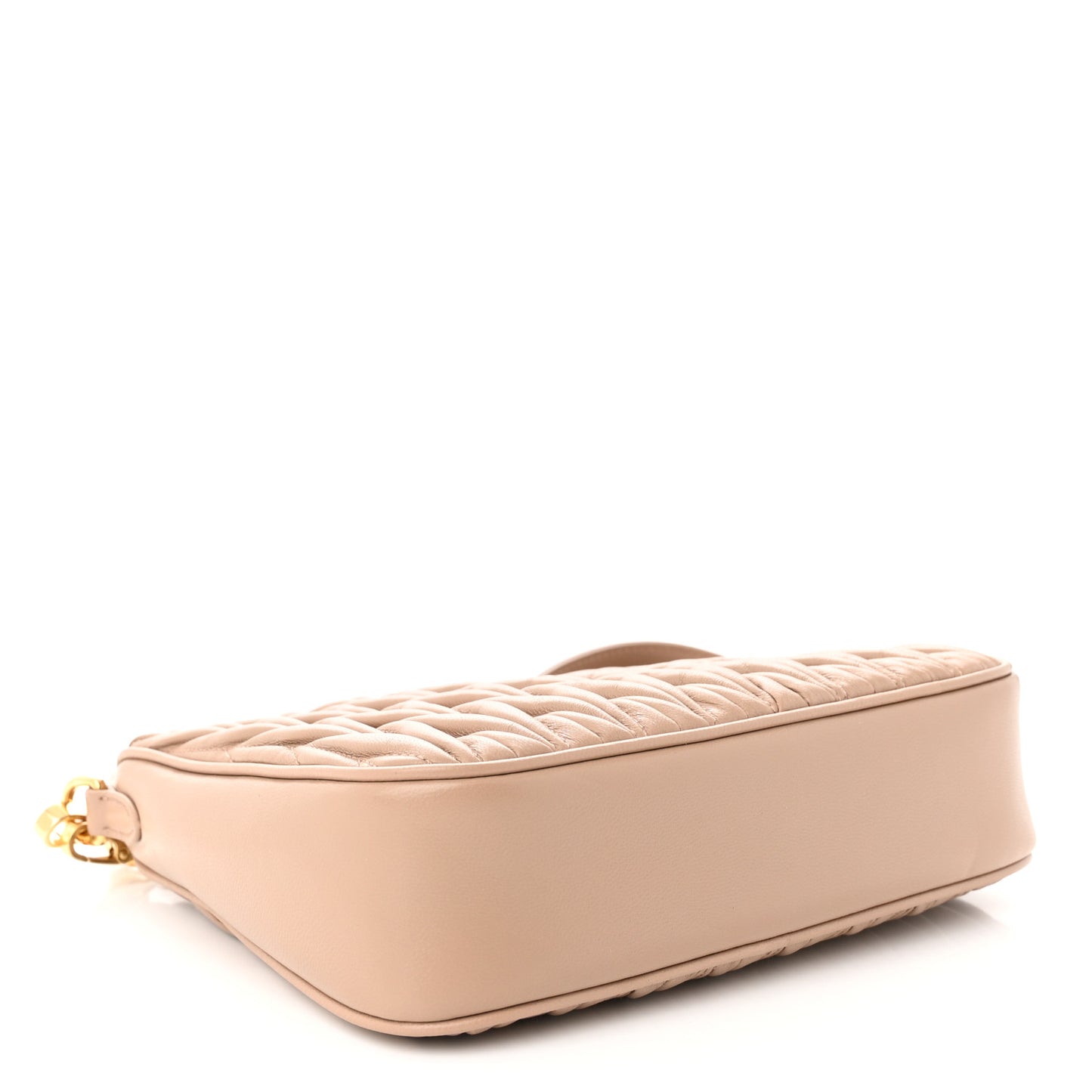 Nappa Matelasse Shoulder Bag Cammeo
