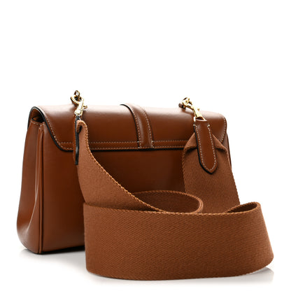 Celine Smooth Calfskin Teen Soft 16 Shoulder Bag Tan 3 of 14