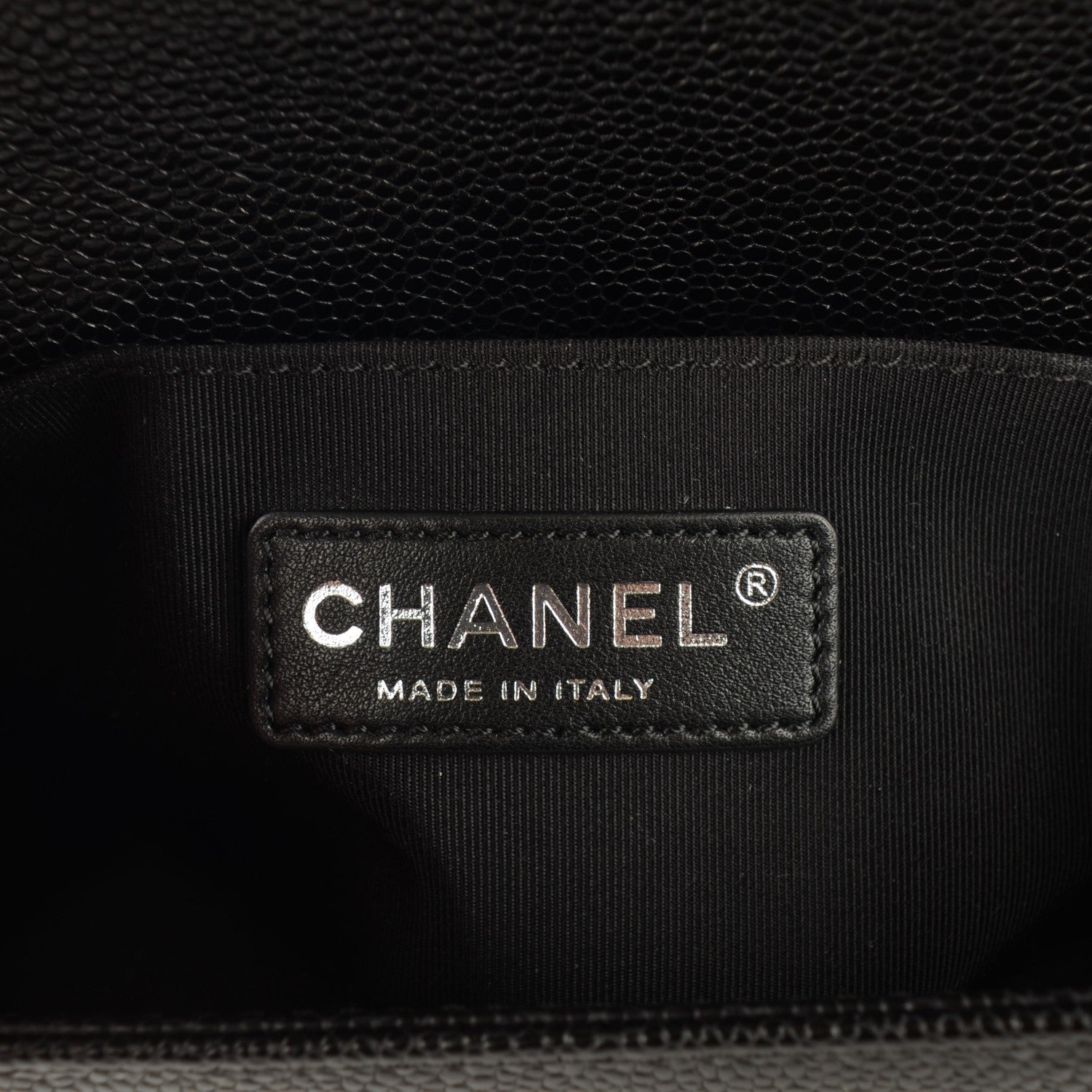 Chanel Caviar Quilted Small Boy Flap Black 8 of 9