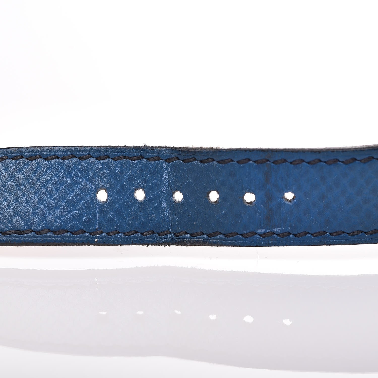 Hermes Stainless Steel Courchevel 23mm Medor Quartz Watch Bleu France 9 of 13