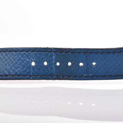 Hermes Stainless Steel Courchevel 23mm Medor Quartz Watch Bleu France 9 of 13
