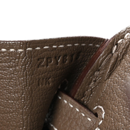 Hermes Togo Birkin 25 Etoupe 7 of 11