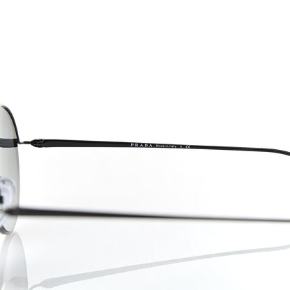 Prada Round Sunglasses SP 56U Black 6 of 8