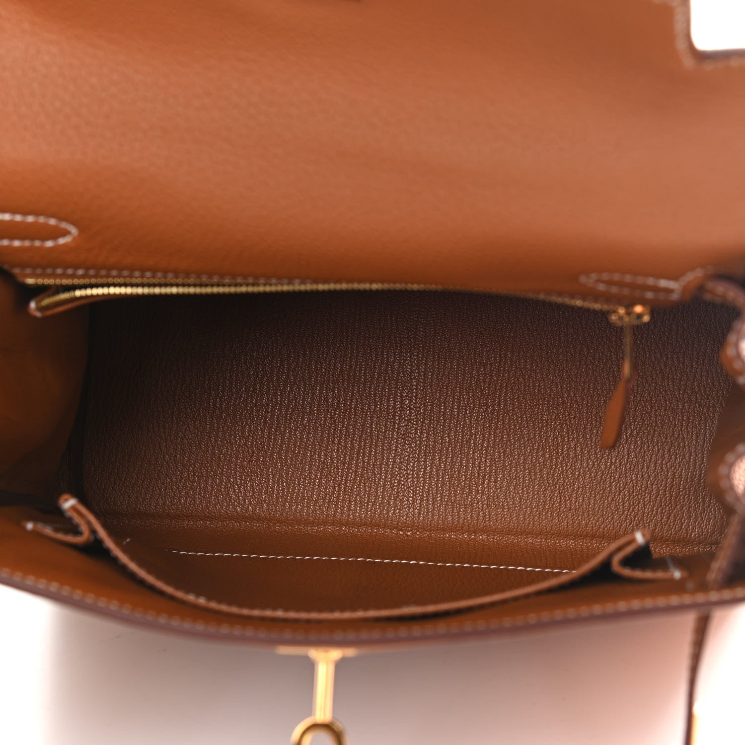 Hermes Togo Kelly Retourne 25 Gold 5 of 13