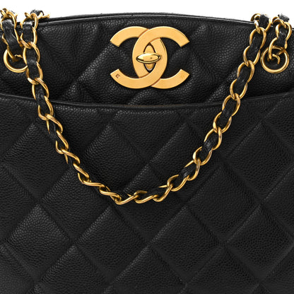 Chanel Caviar Shopper Tote Black 10 of 11