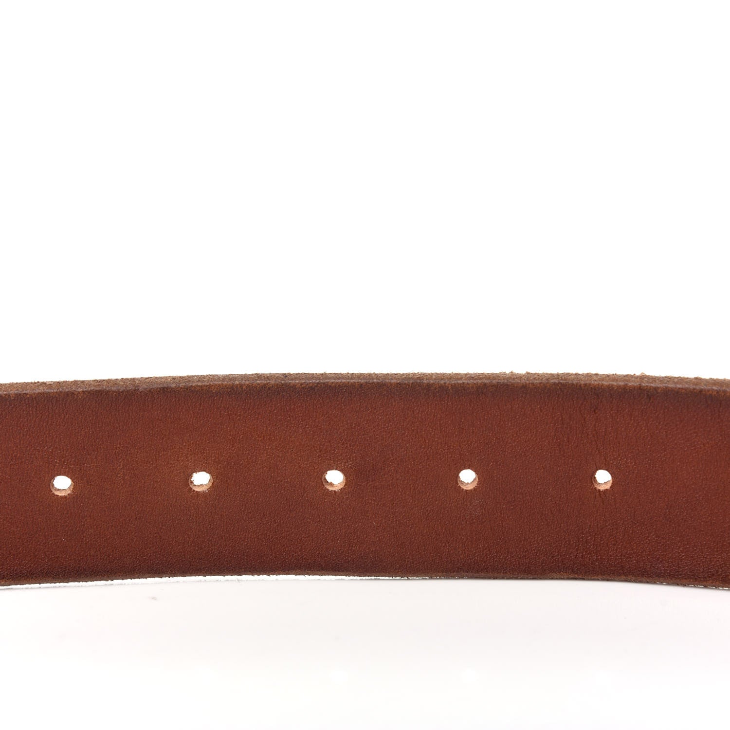 Gucci Faded Calfskin Double G 40mm Belt 95 38 Cuir 3 of 5