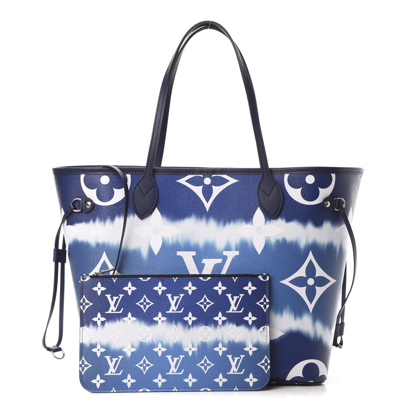 Monogram Escale Neverfull MM Blue