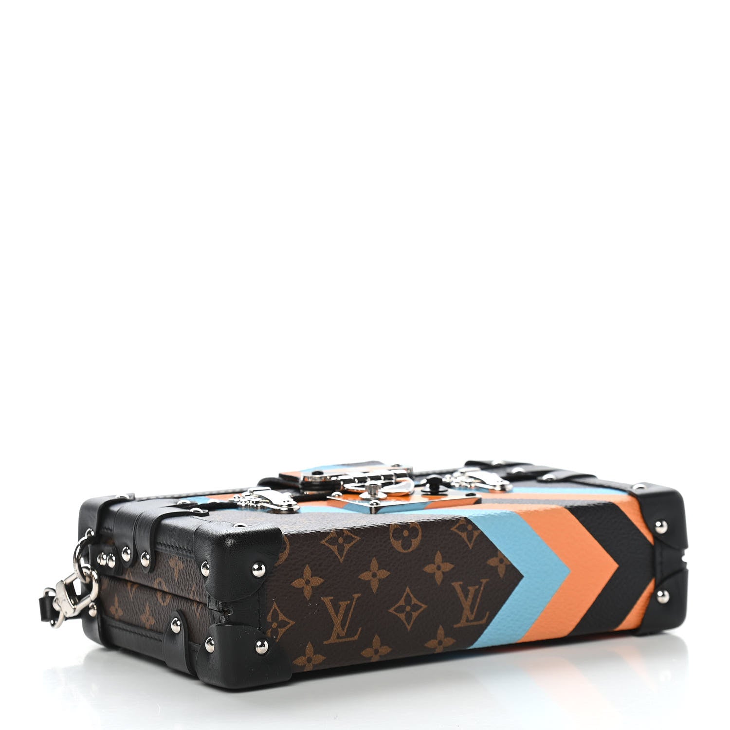 Louis Vuitton Monogram Malletage Print Petite Malle 4 of 8