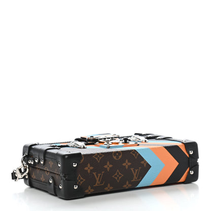 Louis Vuitton Monogram Malletage Print Petite Malle 4 of 8