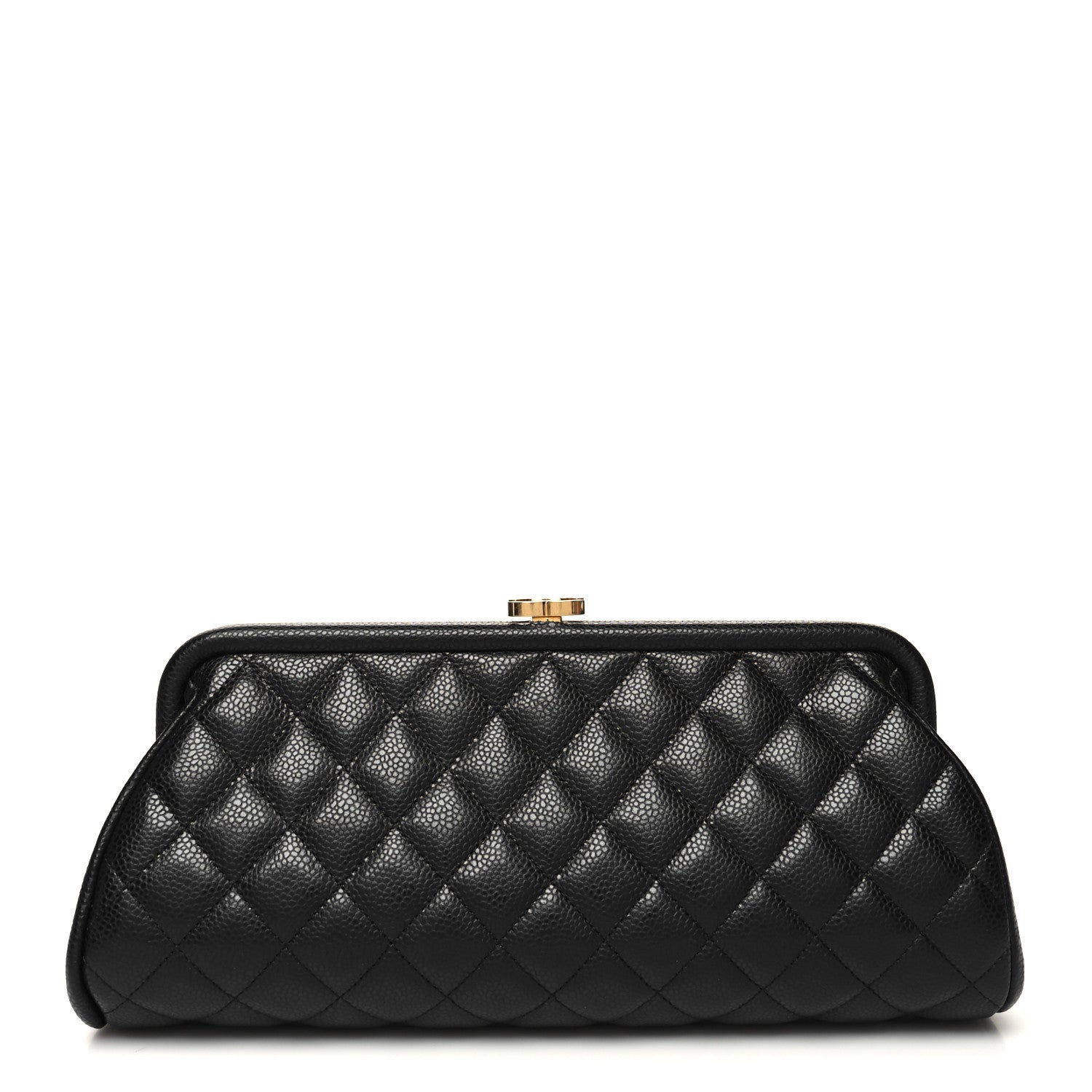 Chanel Caviar Quilted Timeless Clutch Black 1 of 12