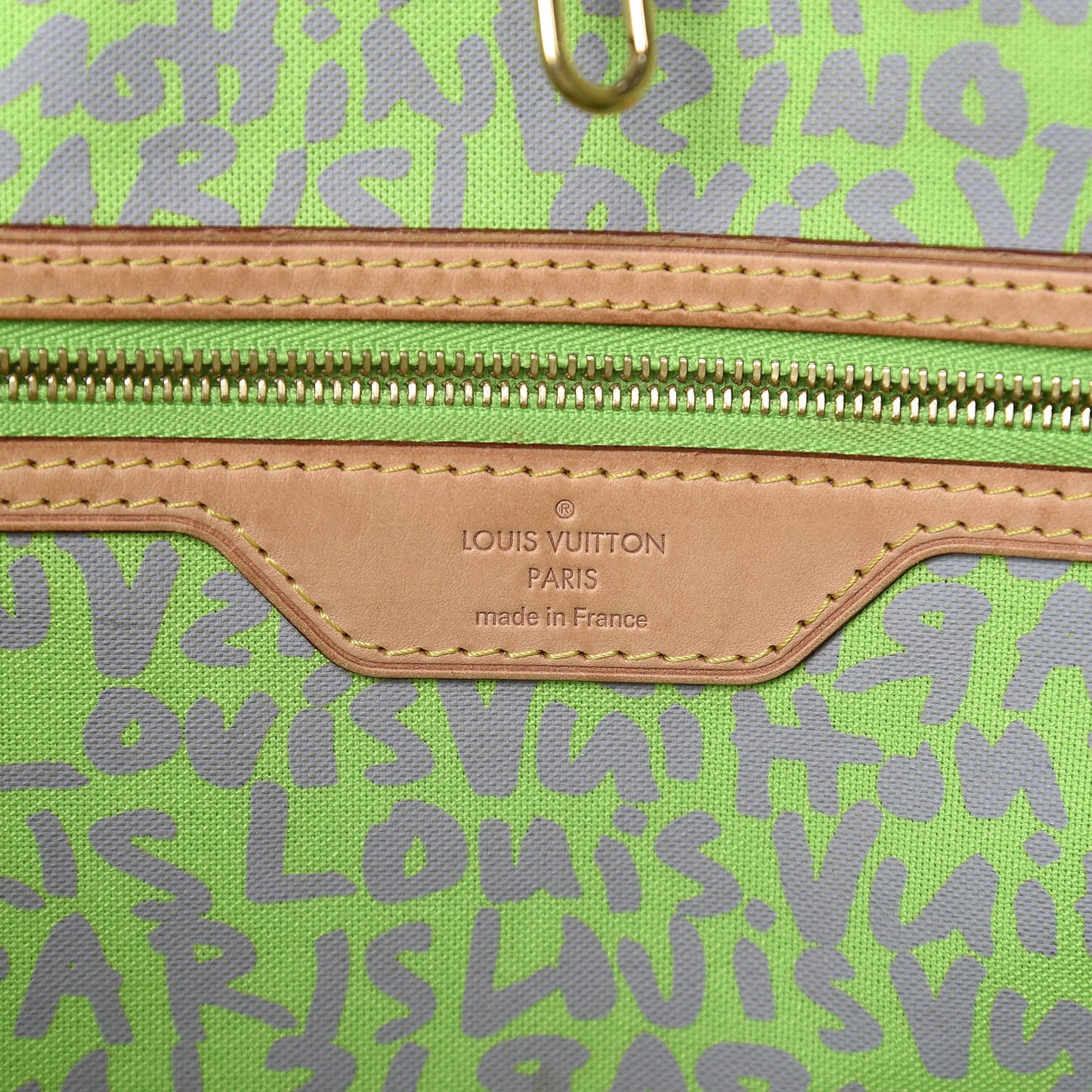 Monogram Graffiti Neverfull GM Green