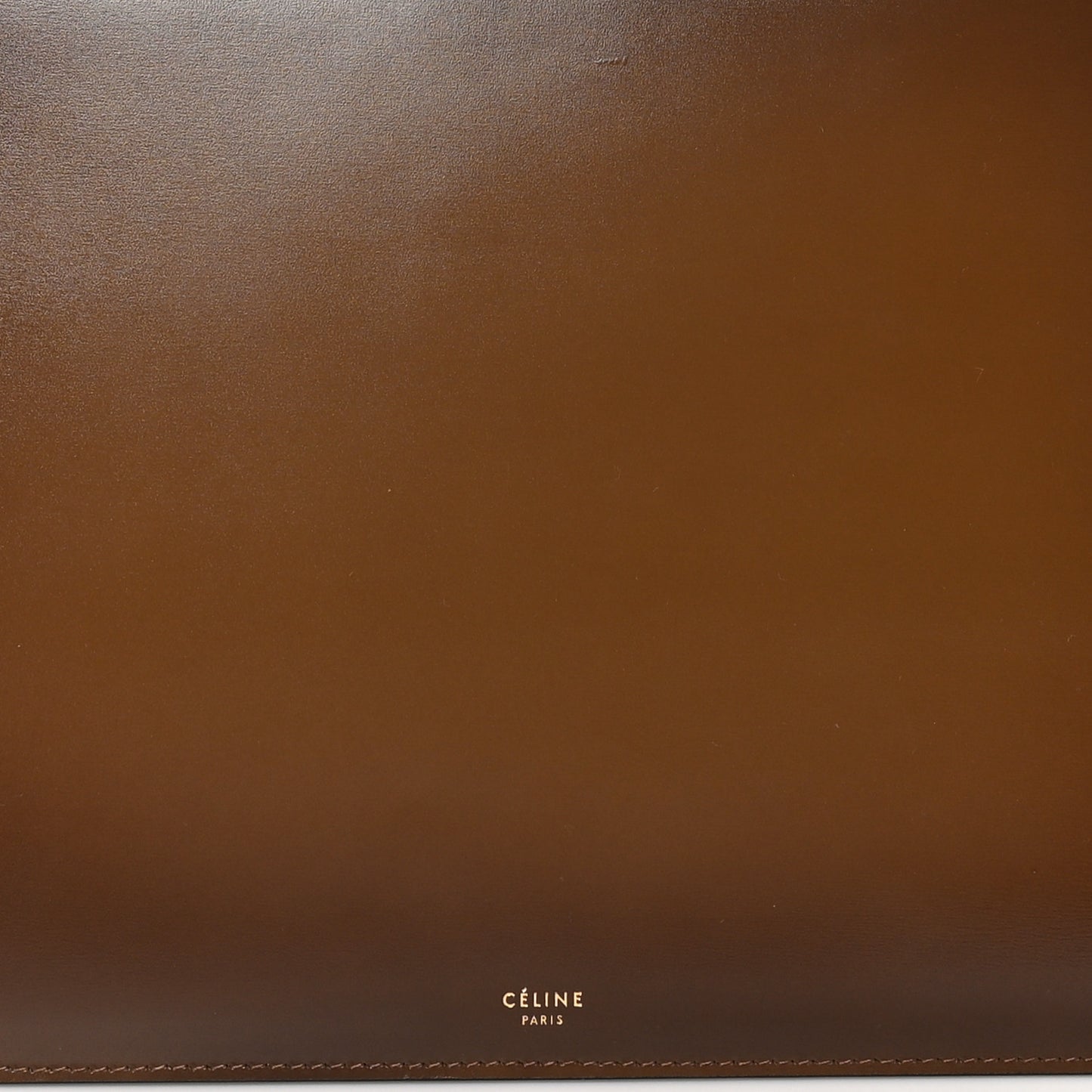Patina Box Calfskin Medium Clasp Bag Camel